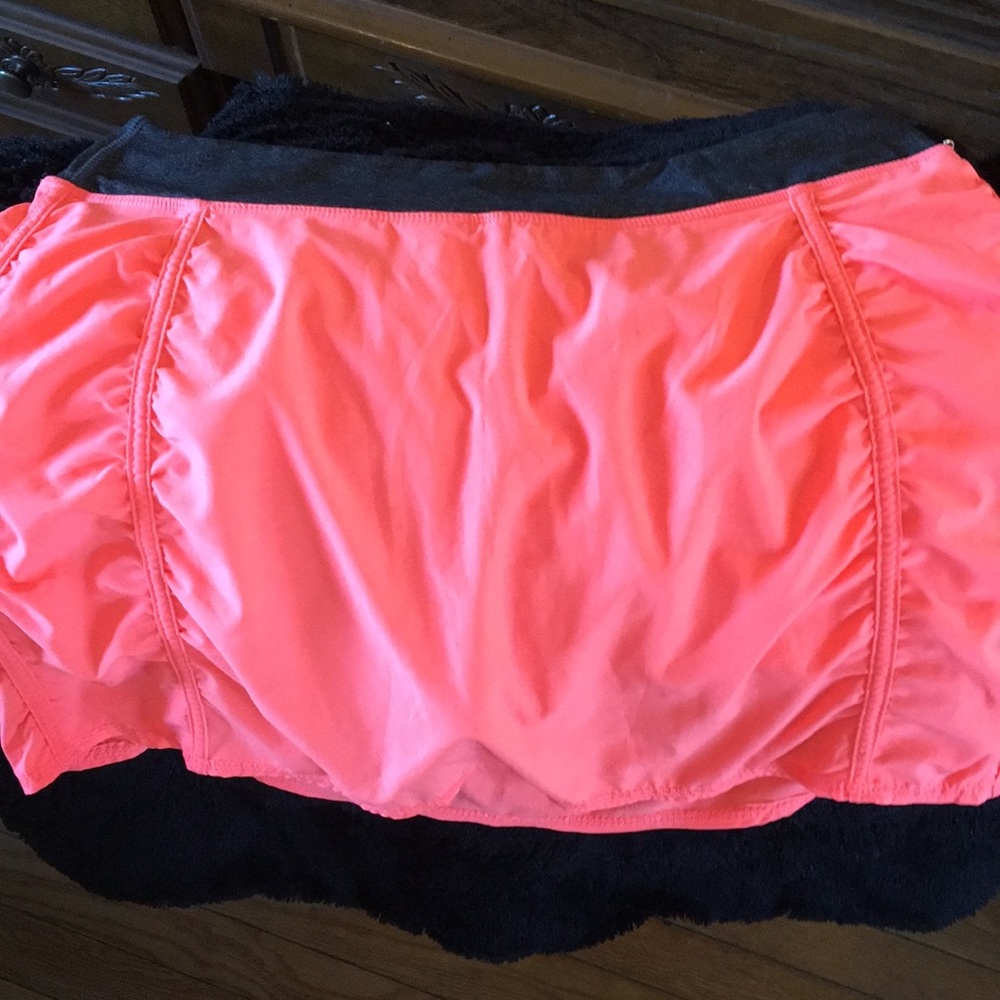 Orange skorts